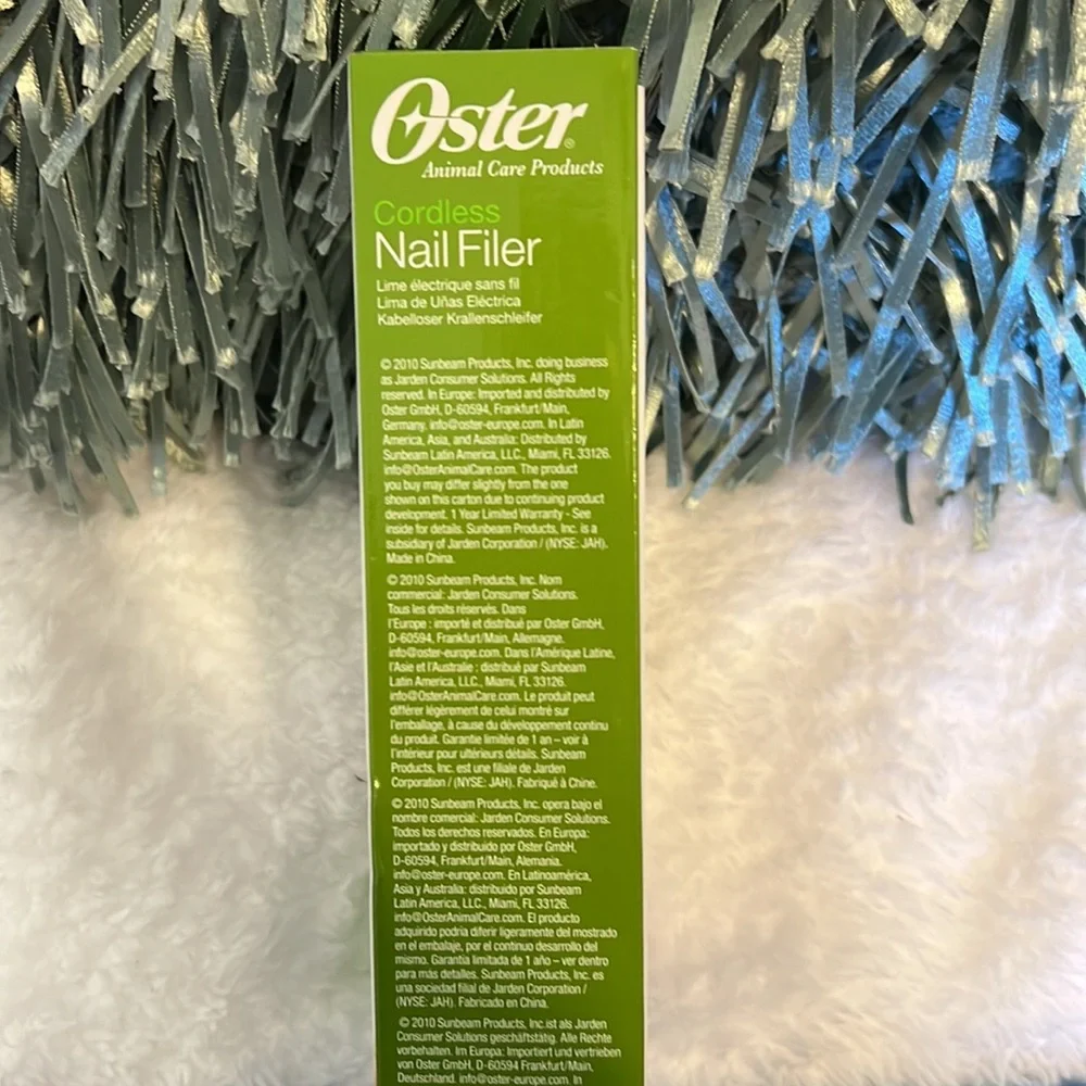🎉🎉HP🎉🎉Oster Cordless Pet Nail File NWOT